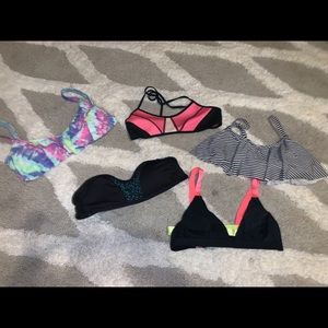 Assortment of Medium Swim Tops